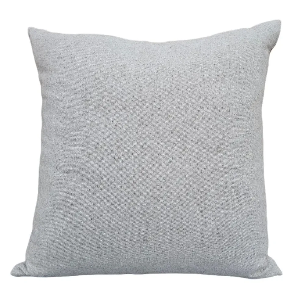 Lacefield Designs Distressed Burlap Alphabet Throw Pillow Accent Down Filled